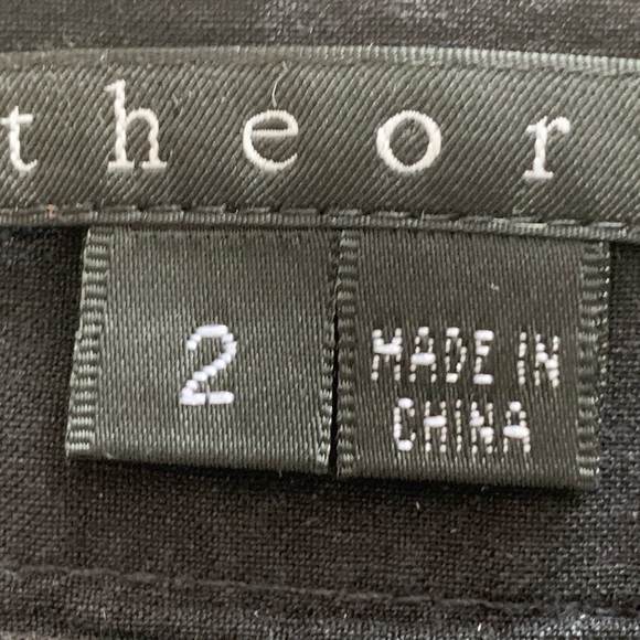 SZ 2 Theory Black Mini Skirt - Picture 4 of 4